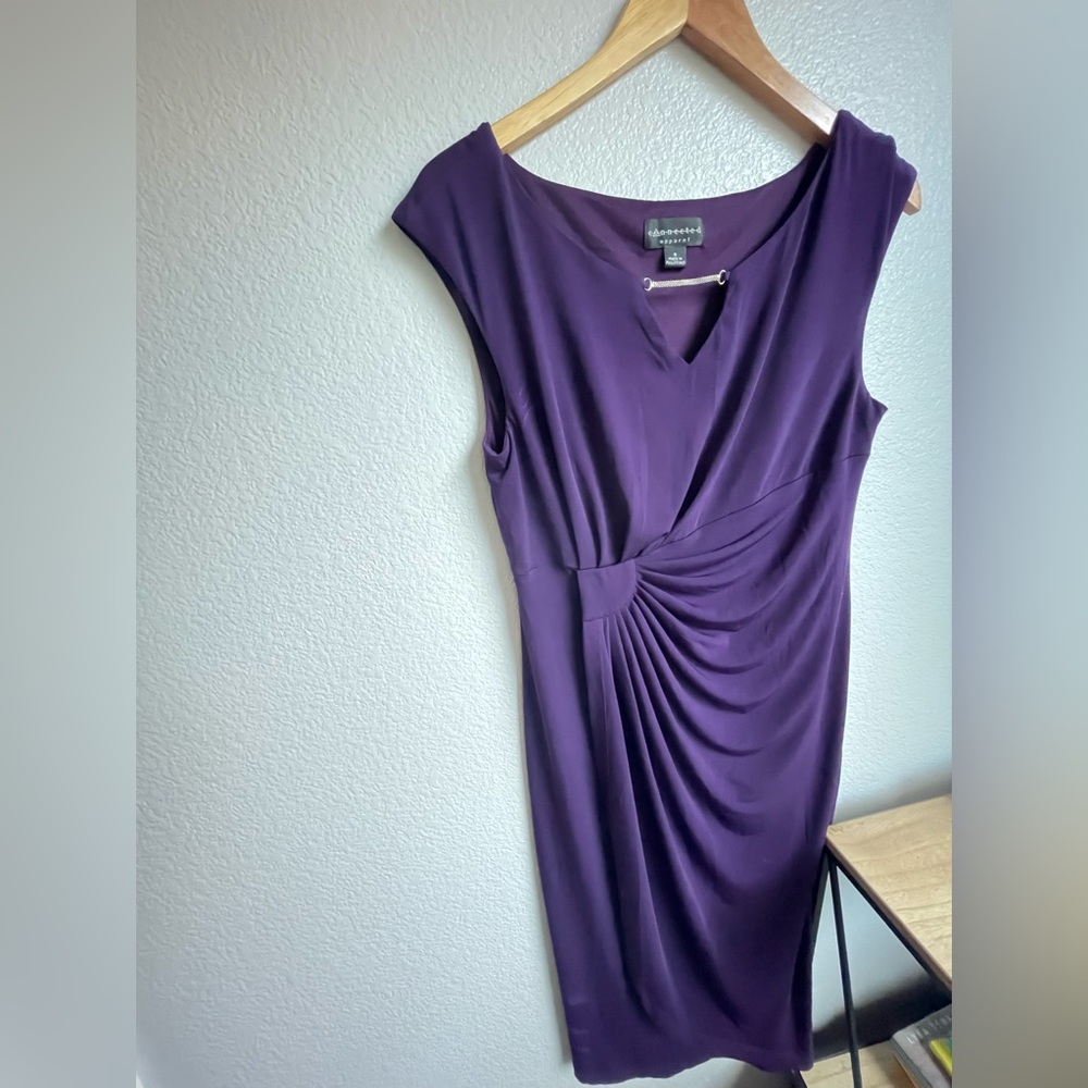 Purple dress